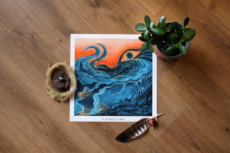 In the Realm of Hades / Paper & Canvas Print